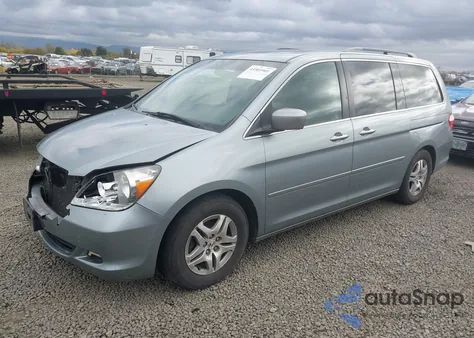 2005 Honda Odyssey Ex-L from USA, damaged, VIN 5FNRL38675B120881